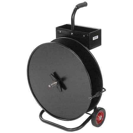 Global Industrial Strapping Dispenser Cart, Fits 8 & 16 Cores 241121